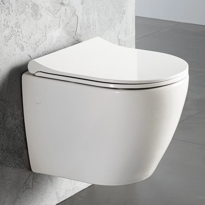 Λεκάνη κρεμαστή Bianco Ceramica Vito VT0100 Λευκό (48cm)